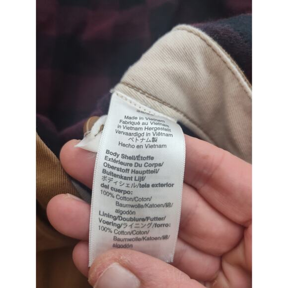 J. Crew 770 Straight Fit Flannel Lined Cabin Pant Mens 35x32 khaki - Picture 4 of 8